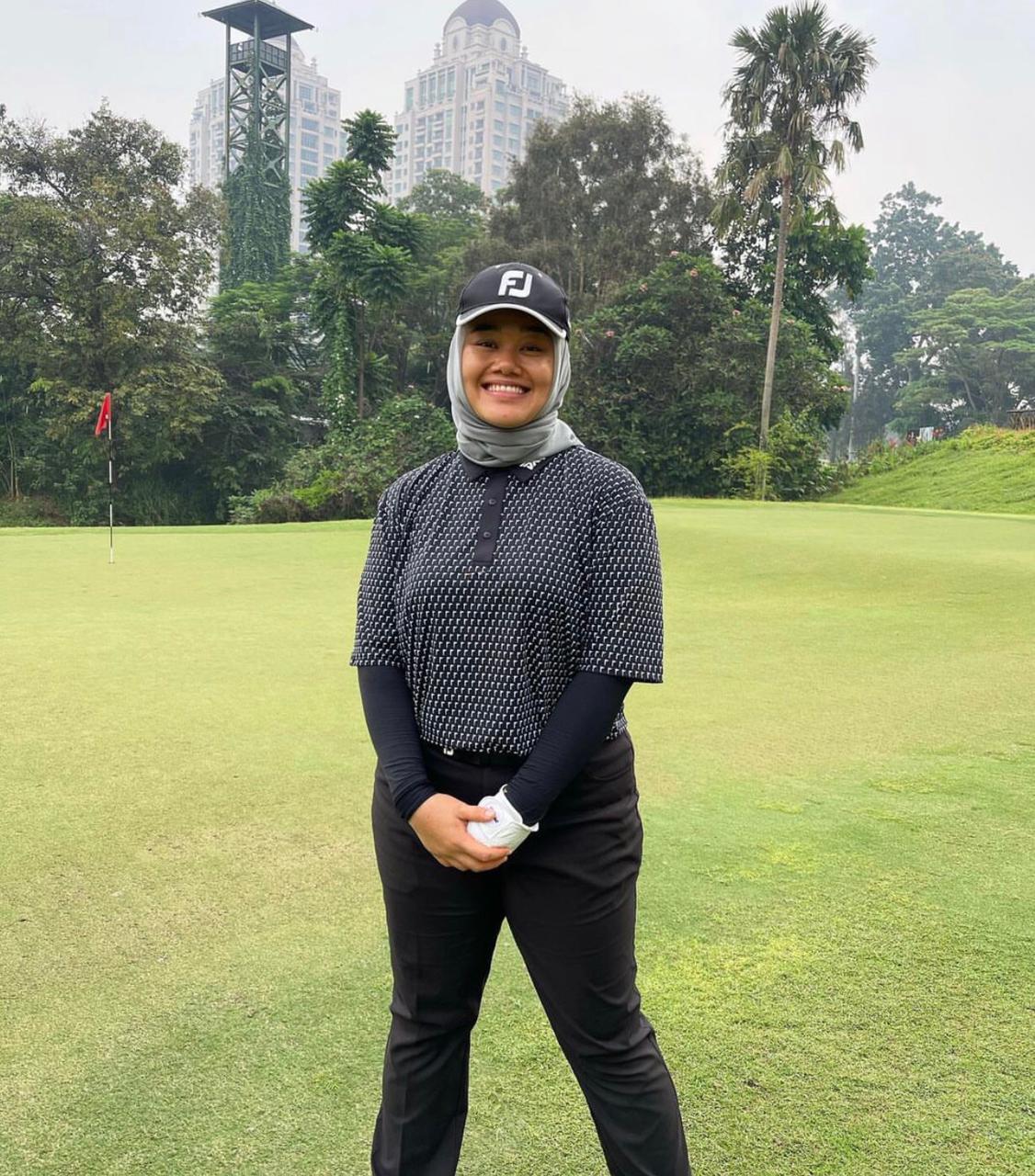 outfit golf wanita hijab